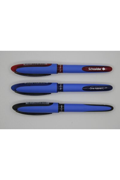 SCHNEIDER One Hybrıd 05 Roller Kalem Mavi-siyah-kırmızı (3adet)