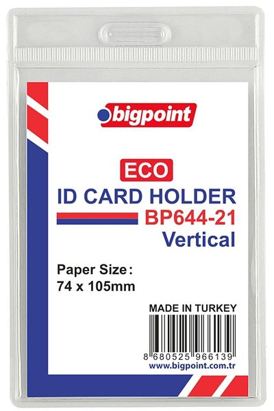 Bigpoint Vertical 74X105Mm Eco Card Bag