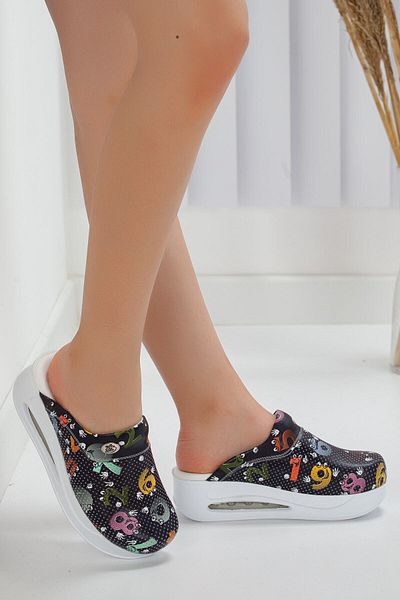 Dr. Mitra Papuci Anatomical Dr Mitra Sabo cu talpă Airmax cu model numeric