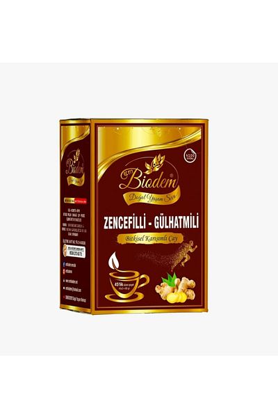 Embiodem Ginger Rosehip Mixed Herbal Tea 45 Filtered Bags