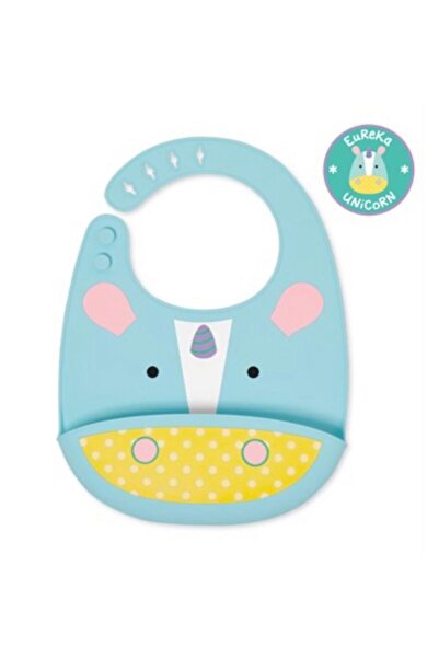 Skip Hop Zoo Silikon Önlük Ünikorn