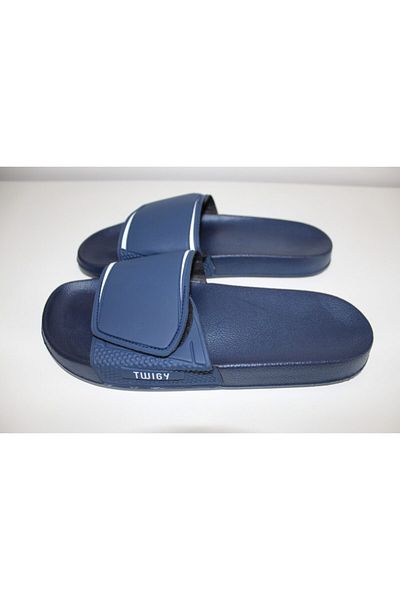 Twigy Papuci Jager Daily Velcro reglabili pentru bărbați, bleumarin
