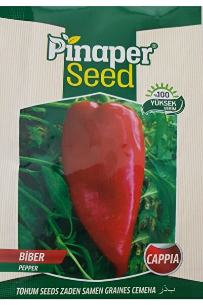 Ekodoğa Kapya Biber Tohumu 1 Paket Kırmızı Biber Tohumu Sebze Tohumu Sebze To...