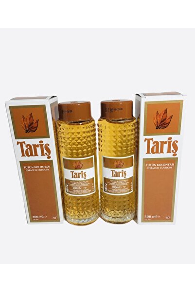Tariş Tütün Kolonyası 80 Derece 300cc - 2'li Set