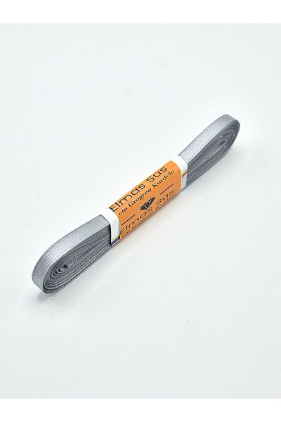 E Elmas Silver Grosgrain Ribbon (6mm-10m)