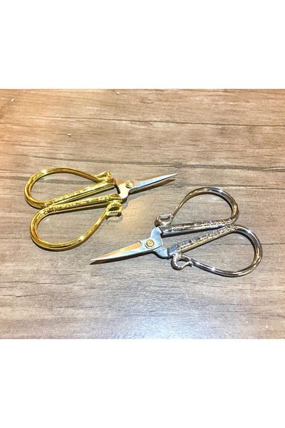 Aker Hediyelik Affordable Heart Handle Motif Special Scissors Antique Authentic Special Day Scissors Small Size Imported Luxury Scissors