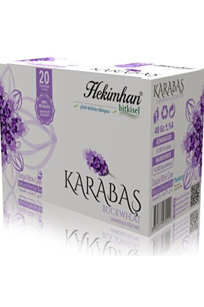 Hekimhan Bitkisel Karabaş Doğal Bitki Çayı 20 Süzen Poşet