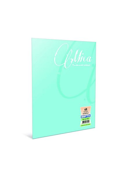 Gıpta 100 de coli Caiet de note cu cuci din sârmă de mica cu rigle - A4