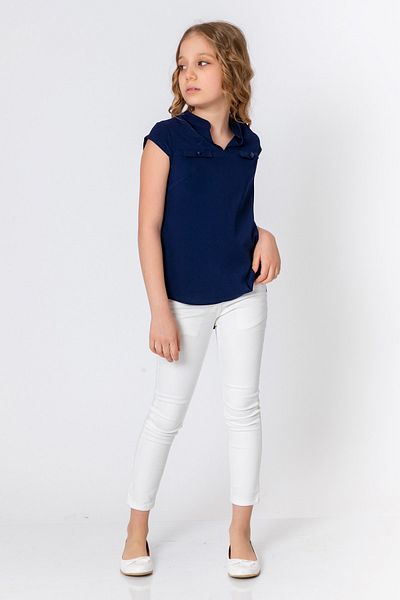 incity Girl's Navy Blue Blouse
