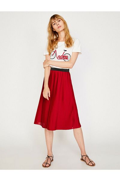 Koton Pleated Skirt