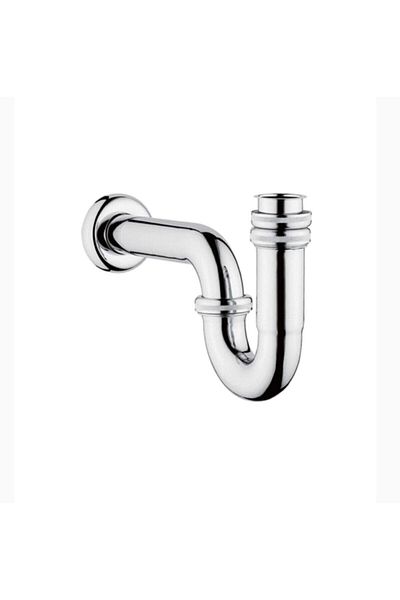 Artema Universal P-Type Chrome Sink-Supply Siphon A45117 - Bottom