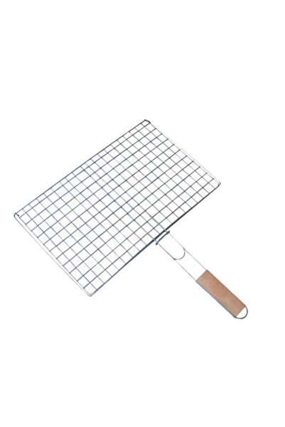 Sinanoğlu Isı Ahşap Saplı Et Ve Balık Mangal Teli 25*35