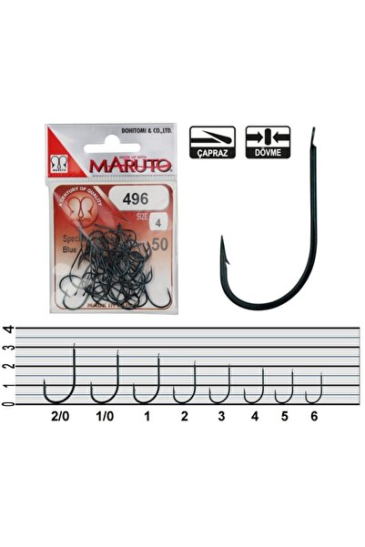 MARUTO Mavi Iğne 496 - 50 Adet