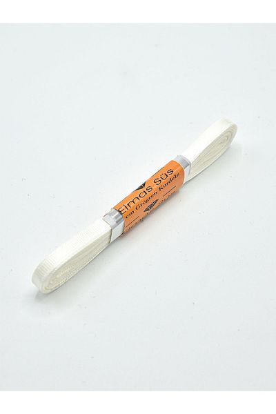 E Elmas Cream Grosgrain Ribbon (6mm-10m)
