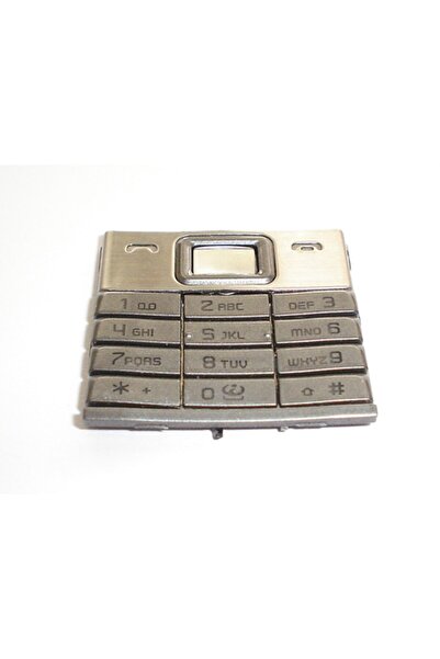 nostaljikcep لوحة مفاتيح فضية متوافقة مع Nokia 8800 Sirocco