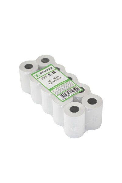 Umur Kırtasiye Ofmark 56x16 16 Metre Termal Pos Rulosu 48 Gr 10 Adet