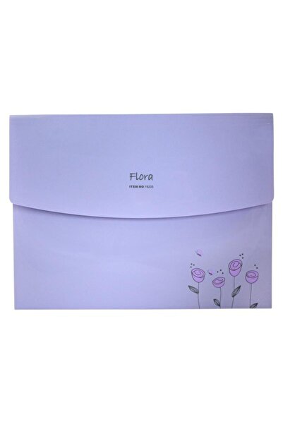 Umur Kırtasiye Mor Renk Shuter A4 Cırtlı Zarf Dosya Fb205