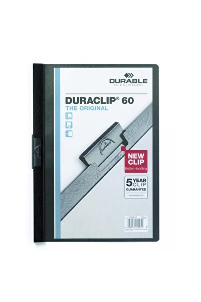 Umur Durable Duraclıp Orıgınal 60 Sayfa Kapasiteli Siyah