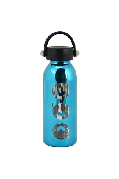 Trendix Nonoo Cool Cup Glass Flask Blue 400 Ml