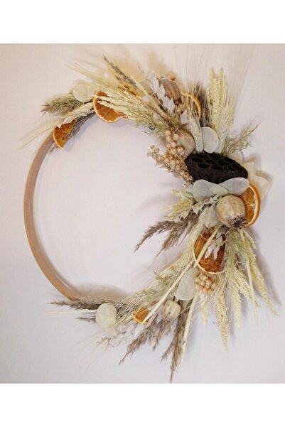 çiçek tasarımcınız Ornament de ușă cu semințe de nufăr