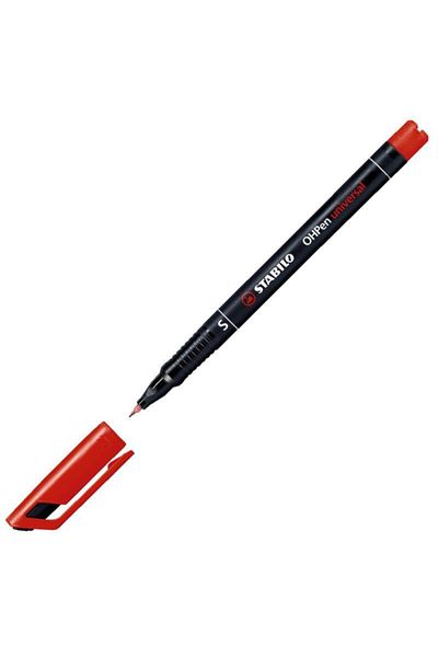 Stabilo Red Ballpoint Pens 04mm