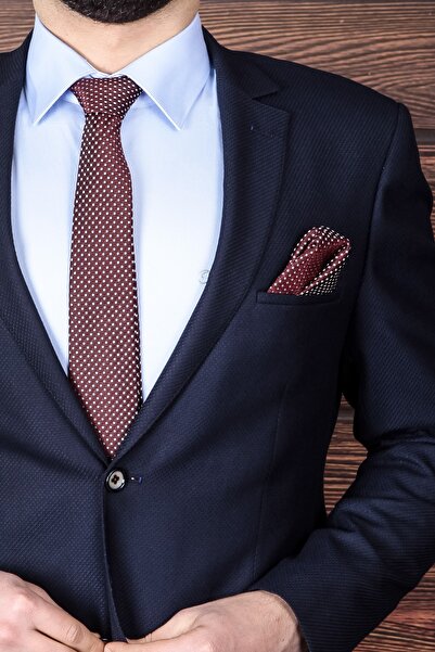 BZN Erkek Mendilli Kravat