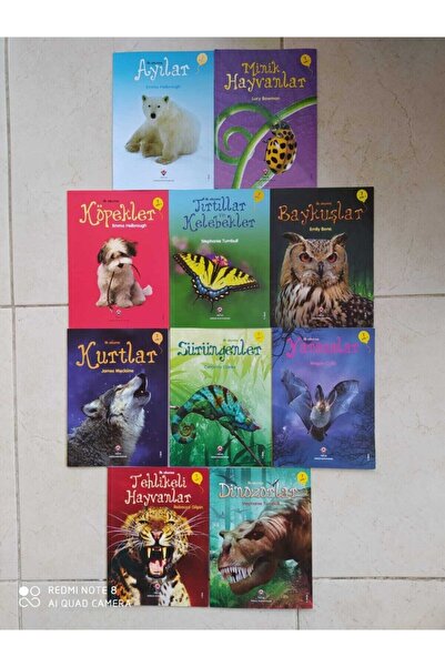 Tübitak Yayınları Tübitak Popüler Bilim Ilk Okuma Seti Hayvanlar 10'lu Set