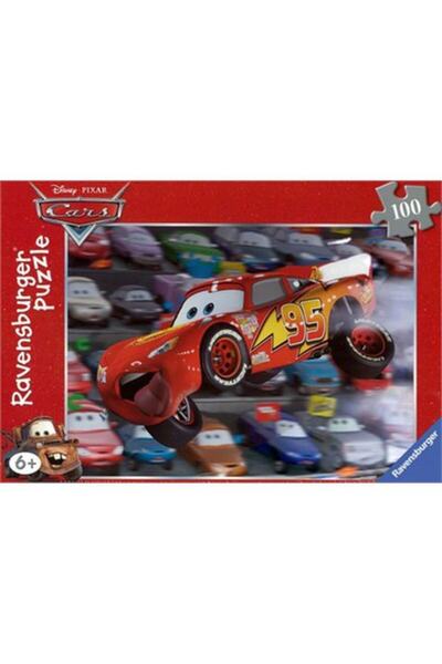 RAVENSBURGER Wd Cars Heryerde 100 Parça Puzzle /