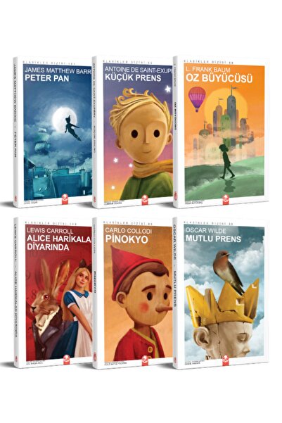 Kızıl Panda Yayınevi Modern Klasikler Seti (GENÇLER IÇİN) (6 KİTAP)