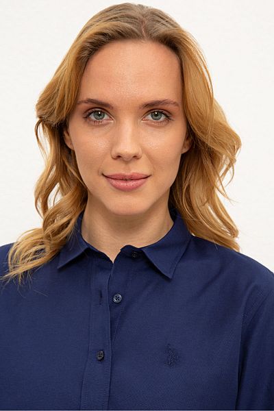 U.S. Polo Assn. Cămașă de damă bleumarin