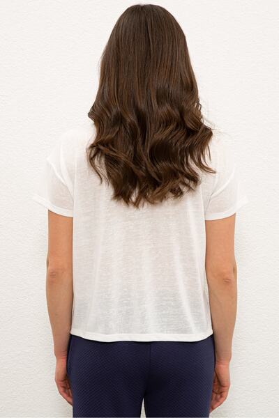 U.S. Polo Assn. Fehér női póló