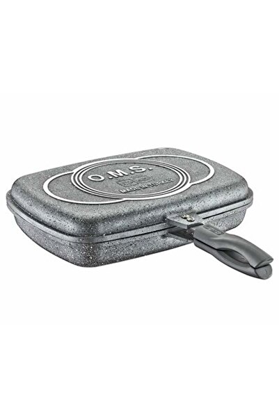 OMS مقلاة سمك جرانيت مقاس 36x26x9 سم 3215 رمادي