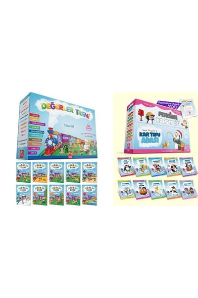 Model Eğitim Yayınları Model Yayınları Değerler Treni Ve Kar Topu Adası Hikay...