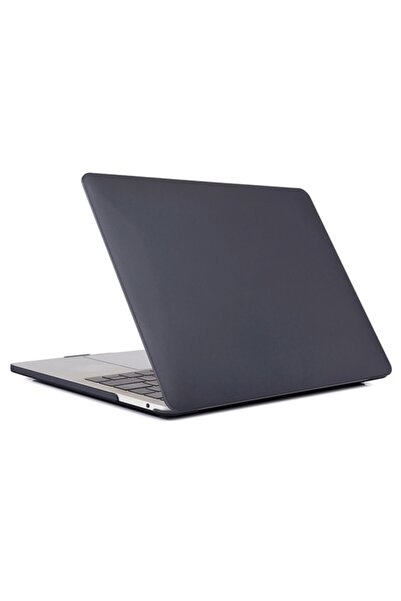 Ally Mobile Macbook Air 13 A1932 2018 A2179 2020 Kristal Kapak Koruma Kılıf Füme