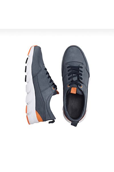 MARCOMEN Men's Blue Color Genuine Leather Casual Daily Shoes 13232
