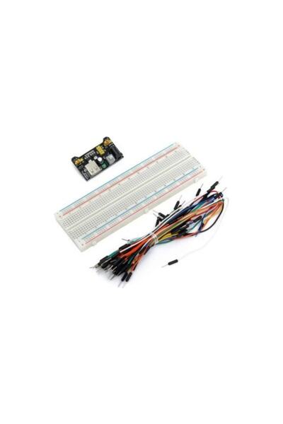 830 Pin Breadboard + Cable Set of 65 + Power Module