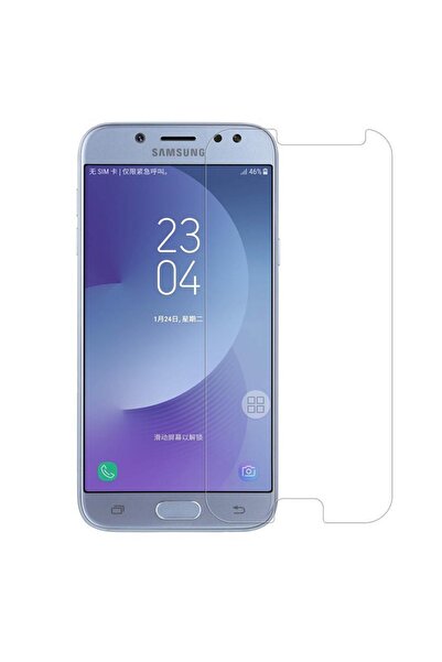 Genel Markalar Samsung Galaxy J7 Pro Kırılmaz Ekran Koruyucu Temperli Cam