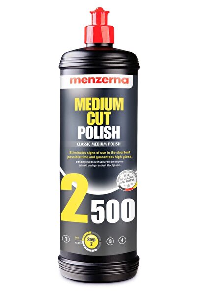 Menzerna Medium Cut Polish 2500 – Orta Der.çizik Gid.cila 1 Lt