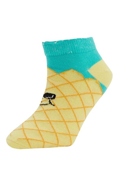 DeFacto Girl's Patterned Booties Socks 3 pcs