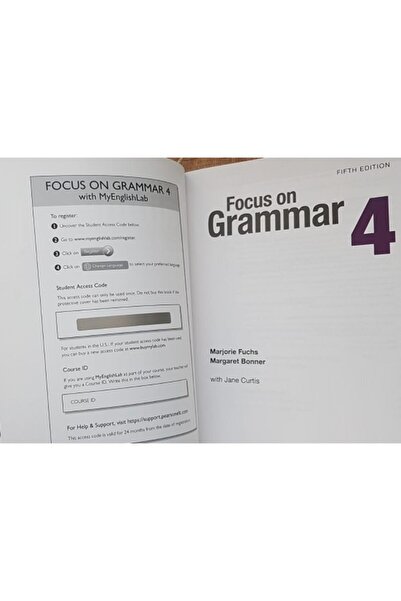 Pearson Focus On Grammar 4 Student's Book + Workbook With Myenglishlab 5th Edition
