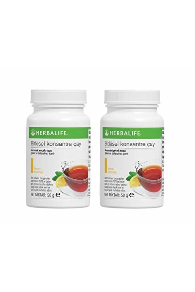 Herbalife 2 Adet Bitkisel Konsantre Çay (2x 50 Gr Limon)