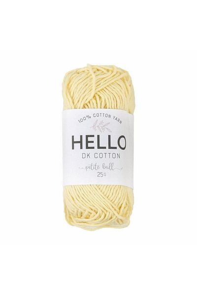 Hello 25 Gr Cotton Knitting Thread - Dk Cotton Thread 122