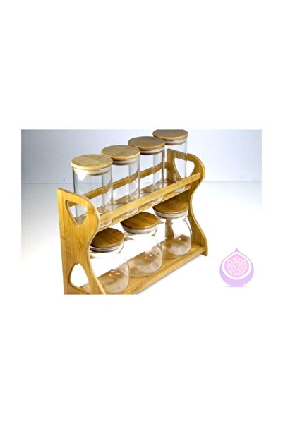 ACAR Arow Bambu Cam 7 Parça Bahrat Takımı