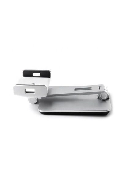 NPO Std20116s 360°Adjustable 4"-13" Tablet And Phone Holder Stand Silver