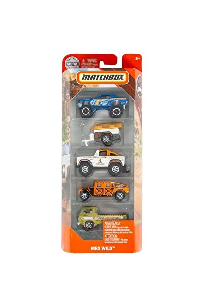 Matchbox 5'li Araba Seti C1817 Gbj73 Mbx Wild