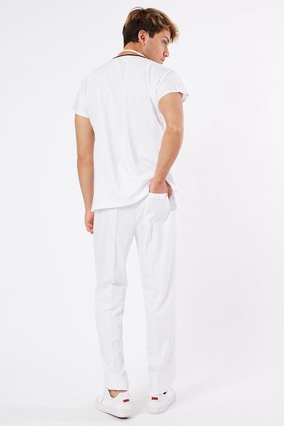 Owlet Medikal Set uniformă Lycra albă