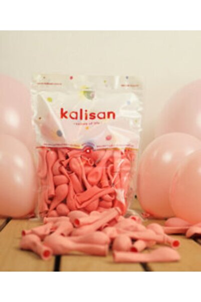 Kalisan 5'' 12,5 Cm Makaron Balon Pembe 50 Adet