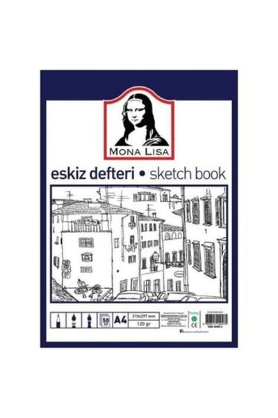Südor دفتر رسم الموناليزا A4 50yp 120gr