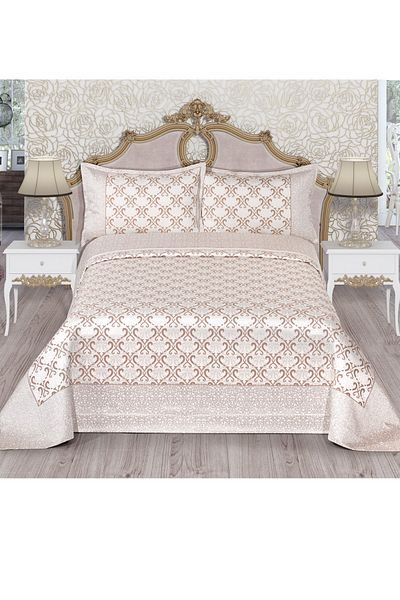 BİRHOME Cuvertură de pat dublă Relax Panel (MARO)