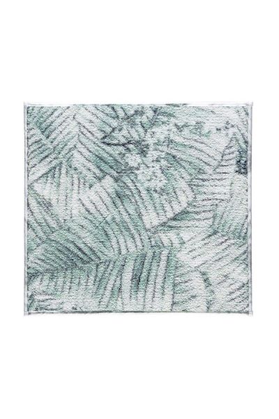 Confetti Jungle 50X57 Green Bathroom Rug